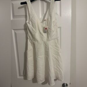 Francesca's Collections White Mini Dress